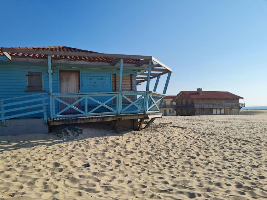 Superbe Studio A 8Mn En Voiture De La Plage Linxe Extérieur photo